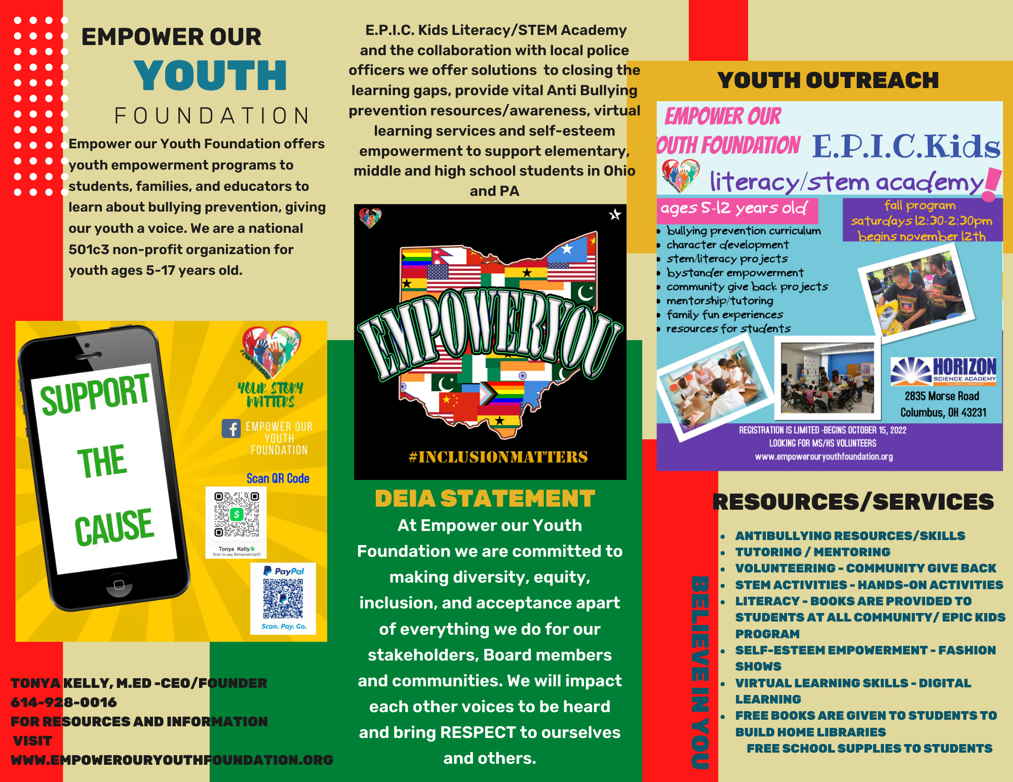 Empower our Youth Foundation Brochure