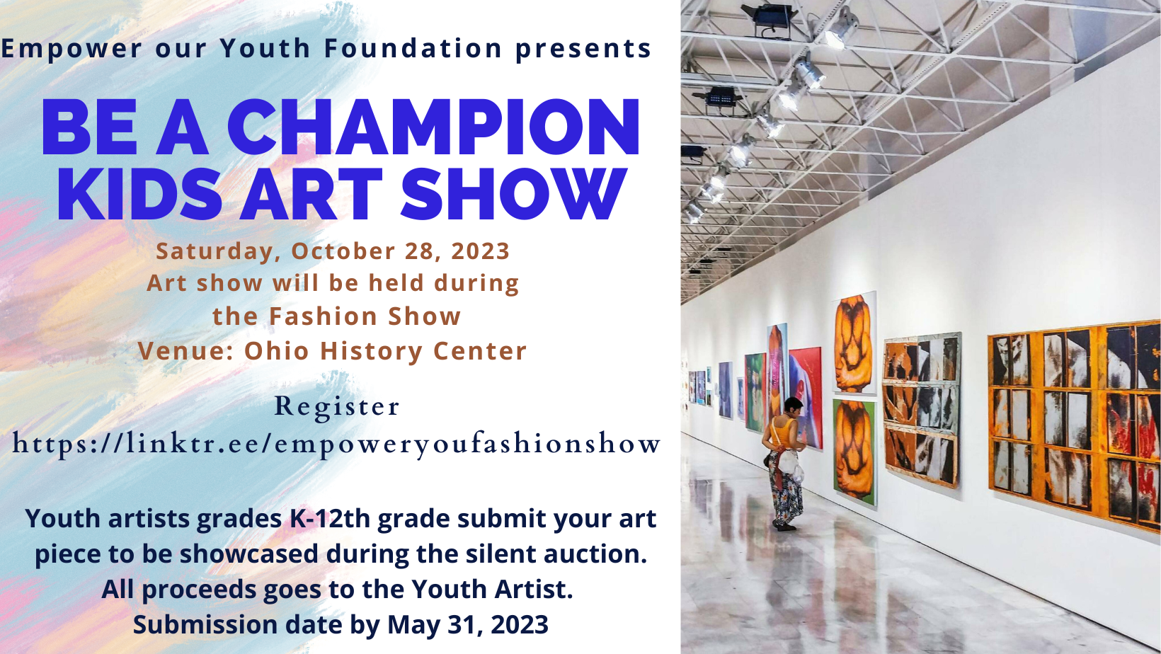 Register to be a Youth Artist