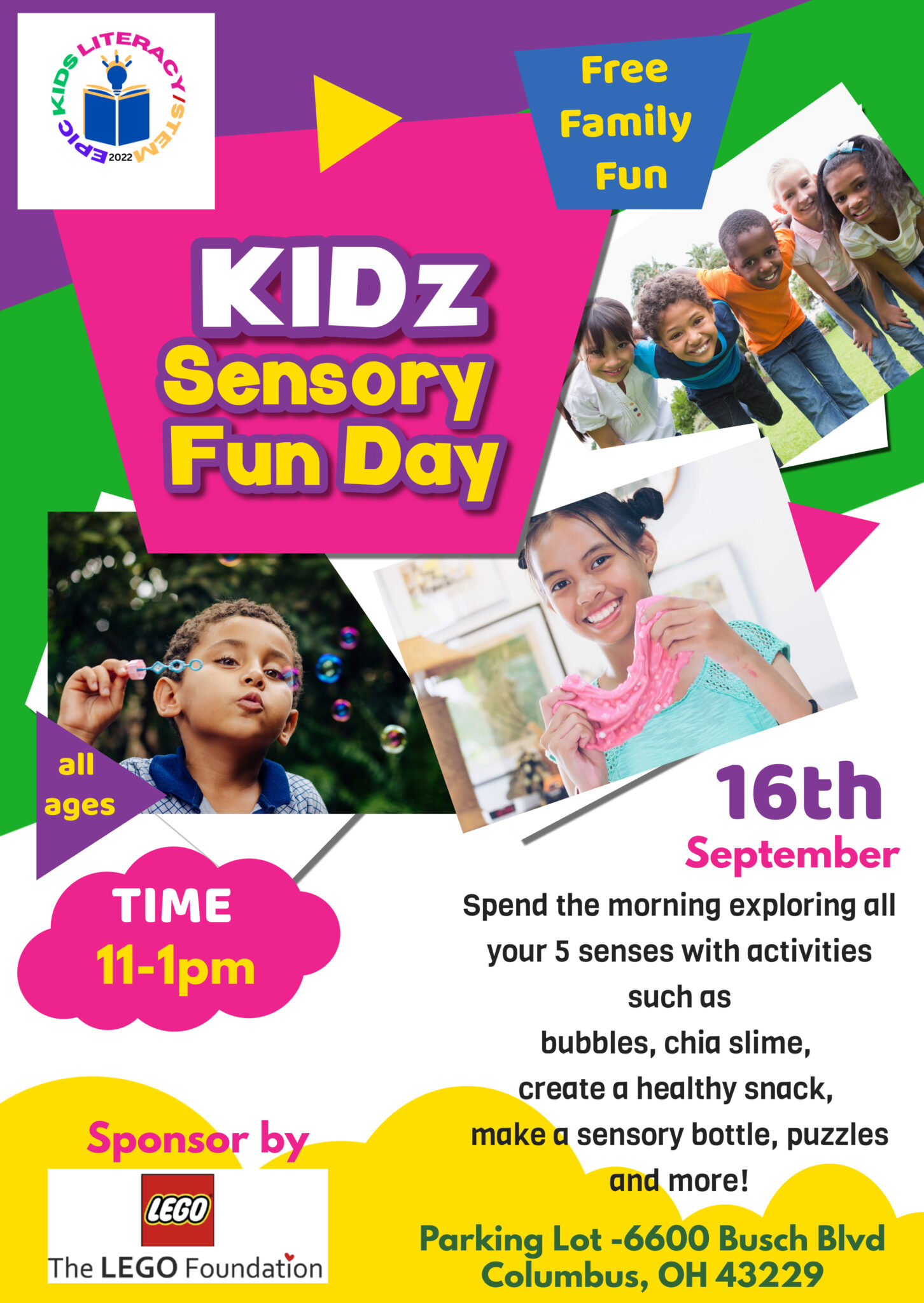 Kidz Sensory Fun Day